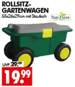 Wreesmann ROLLSITZ-GARTENWAGEN Top Flora Angebot