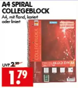 Wreesmann SPIRAL COLLEGEBLOCK Angebot