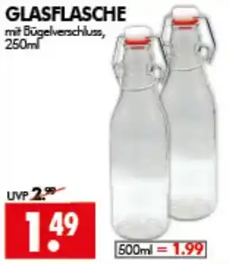 Wreesmann GLASFLASCHE mit Bügelschluss Angebot