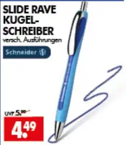 Wreesmann SLIDE RAVE KUGELSCHREIBER Schneider Angebot