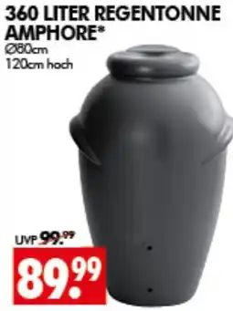 Wreesmann 360 LITER REGENTONNE AMPHORE* Angebot
