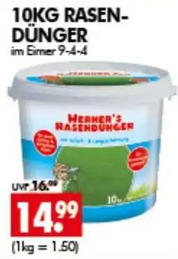 Wreesmann WERNER'S RASENDÜNGER Angebot
