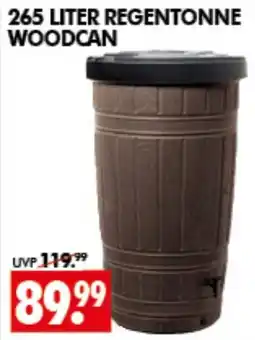 Wreesmann 265 LITER REGENTONNE WOODCAN Angebot