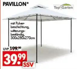 Wreesmann Pavillon Top Garten Angebot