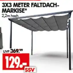 Wreesmann 3x3 meter faltdach markise Angebot