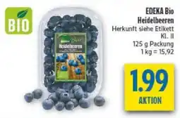 diska EDEKA Bio Heidelbeeren Angebot