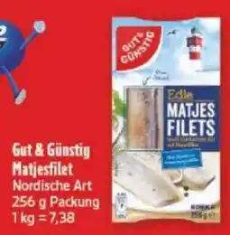 diska Gut & Günstig Matjesfilet Angebot