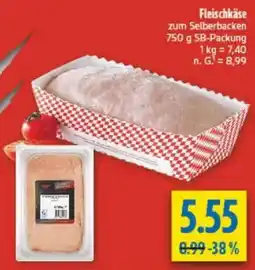 diska Fleischkäse zum Selberbacken Angebot