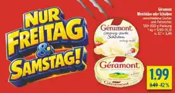 diska Géramont Weichkäse oder Scheiben Angebot