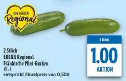diska EDEKA Regional Fränkische Mini-Gurken Angebot