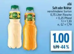 diska albi Saft oder Nektar Angebot