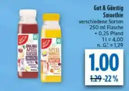 diska Gut & Günstig Smoothie Angebot