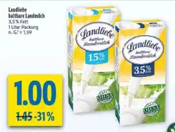 diska Landliebe haltbare Landmilch Angebot