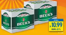 diska BECK'S Angebot