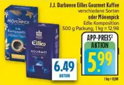 diska J.J. Darboven Eilles Gourmet Kaffee Angebot