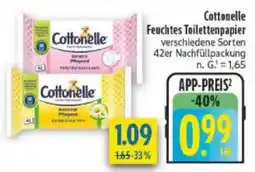 diska Cottonelle Feuchtes Toilettenpapier Angebot