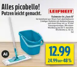 diska LEIFHEIT Flachwischer-Set „Classic XL“ Angebot