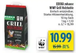 diska WWF Grill Holzkohle Angebot