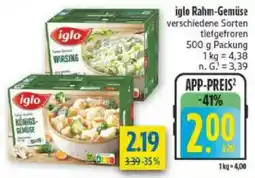 diska iglo Rahm-Gemüse Angebot