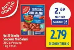 diska Snackinis Mini Salami Angebot