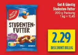diska Studenten-Futter Angebot
