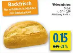 diska Weizenbrötchen Angebot