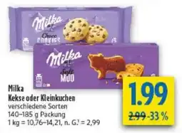 diska Milka Kekse oder Kleinkuchen Angebot