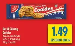 diska Gut & Günstig Cookies American Style Angebot