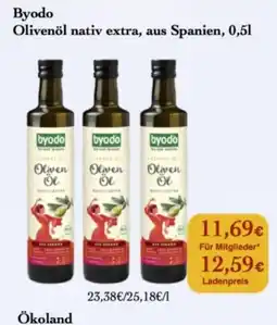 LPG Biomarkt Byodo Olivenöl nativ extra Angebot