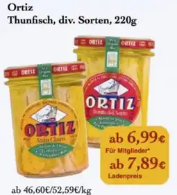 LPG Biomarkt Ortiz Thunfisch Angebot