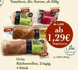 LPG Biomarkt Grite Küchenrollen Angebot