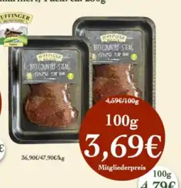 LPG Biomarkt Hoffinger Bio Country-Steak Angebot