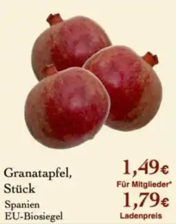 LPG Biomarkt Granatapfel Angebot