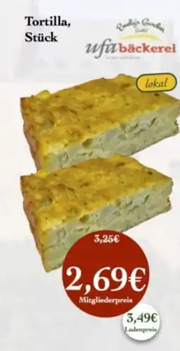 LPG Biomarkt Tortilla, Stück Angebot