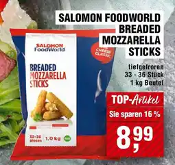 EDEKA Foodservice Salomon foodworld breaded mozzarella sticks Angebot