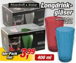 Posten Börse Ritzenhoff & Breker Longdrink-gläser Angebot