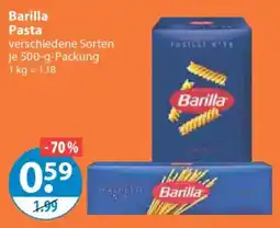 V Markt Barilla Pasta Angebot