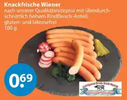 V Markt Knackfrische Wiener Angebot