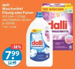 V Markt dalli Waschmittel Angebot