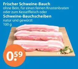 V Markt Frischer Schweine-Bauch Angebot