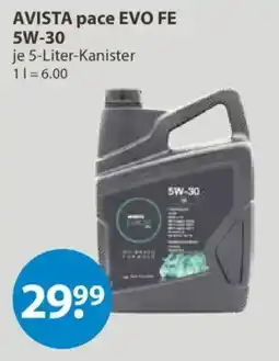 V Markt AVISTA pace EVO FE 5W-30 Angebot