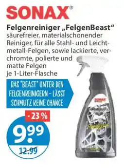 V Markt SONAX Felgenreiniger „FelgenBeast“ Angebot