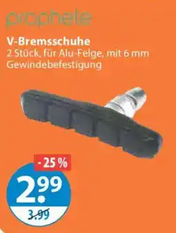 V Markt prophete V-Bremsschuhe Angebot