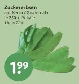 V Markt Zuckererbsen Angebot