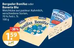 V Markt Bergader Bonifaz oder Bavaria Blu Angebot