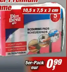 Posten Börse Dirt Devil Scouring Pads Angebot