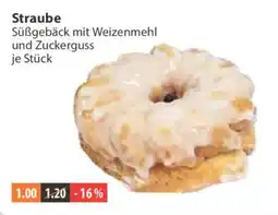 V Markt Straube Süßgebäck mit Weizenmehl und Zuckerguss Angebot