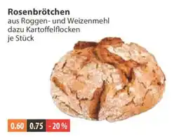 V Markt Rosenbrötchen Angebot