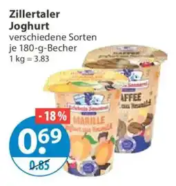 V Markt Zillertaler Joghurt Angebot