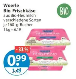V Markt Woerle Bio-Frischkäse Angebot
